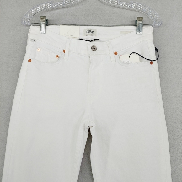 NEW Citizens Of Humanity Women's Ella Mid Rise Slim Crop Jean P7097 - Picture 3 of 11